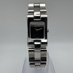 GUCCI Gucci Watch 2305L Black Silver Stainless Steel Women's — Good