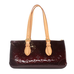 Louis Vuitton Monogram Vernis Rosewood Avenue Shoulder Handbag Leather Amarante M93510 — Like New