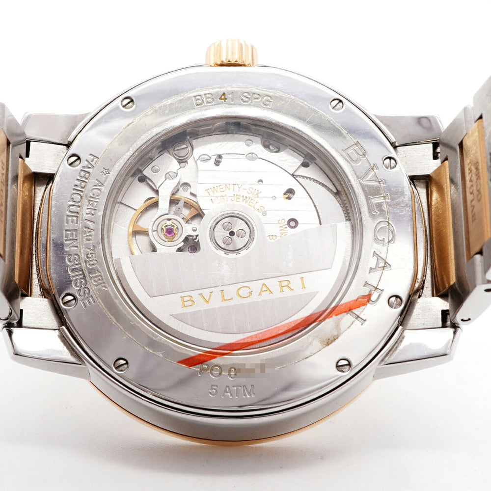 Bvlgari Combination BB41SPG White Dial Men's Watch — Good