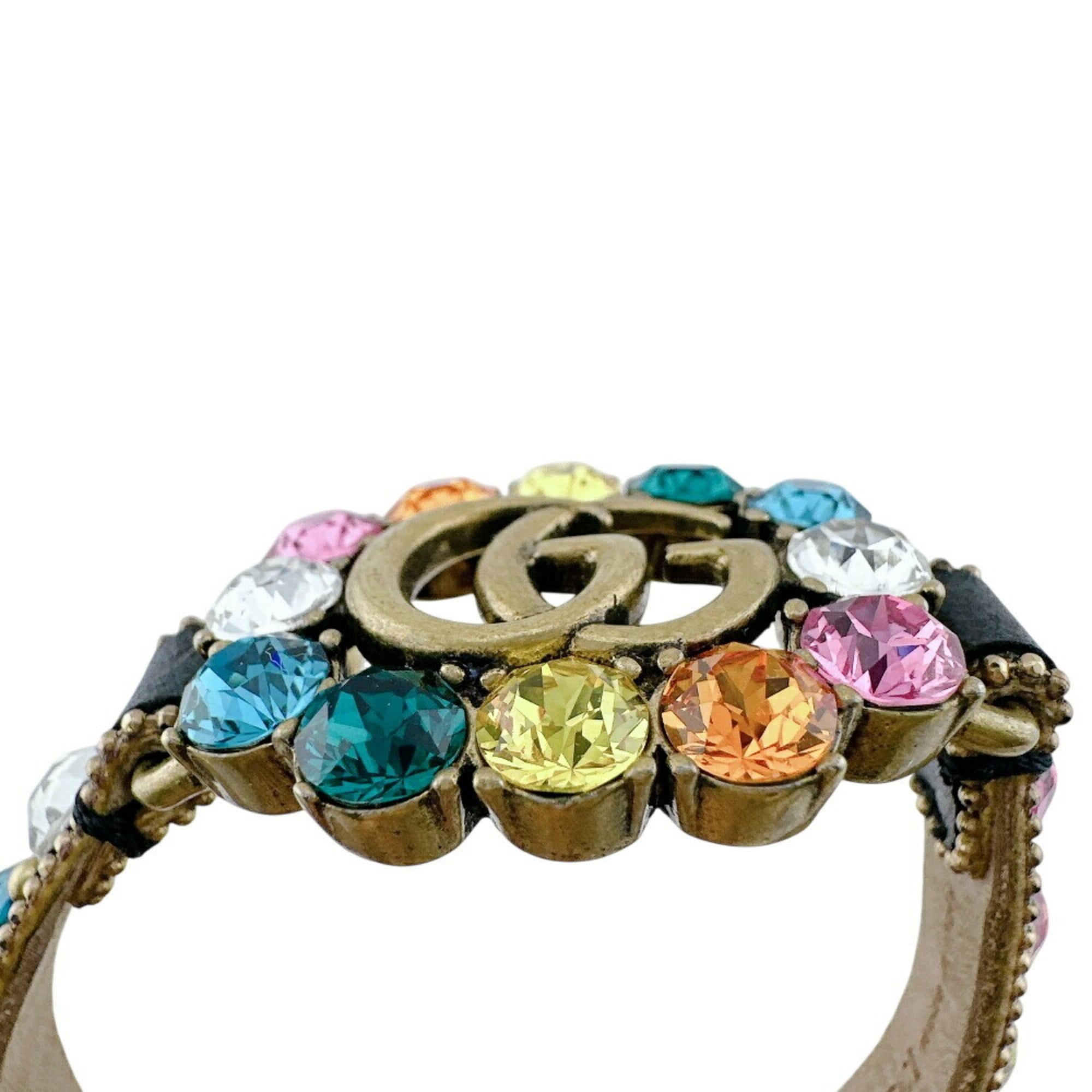 GUCCI GG Crystal Bracelet Multicolor Women's