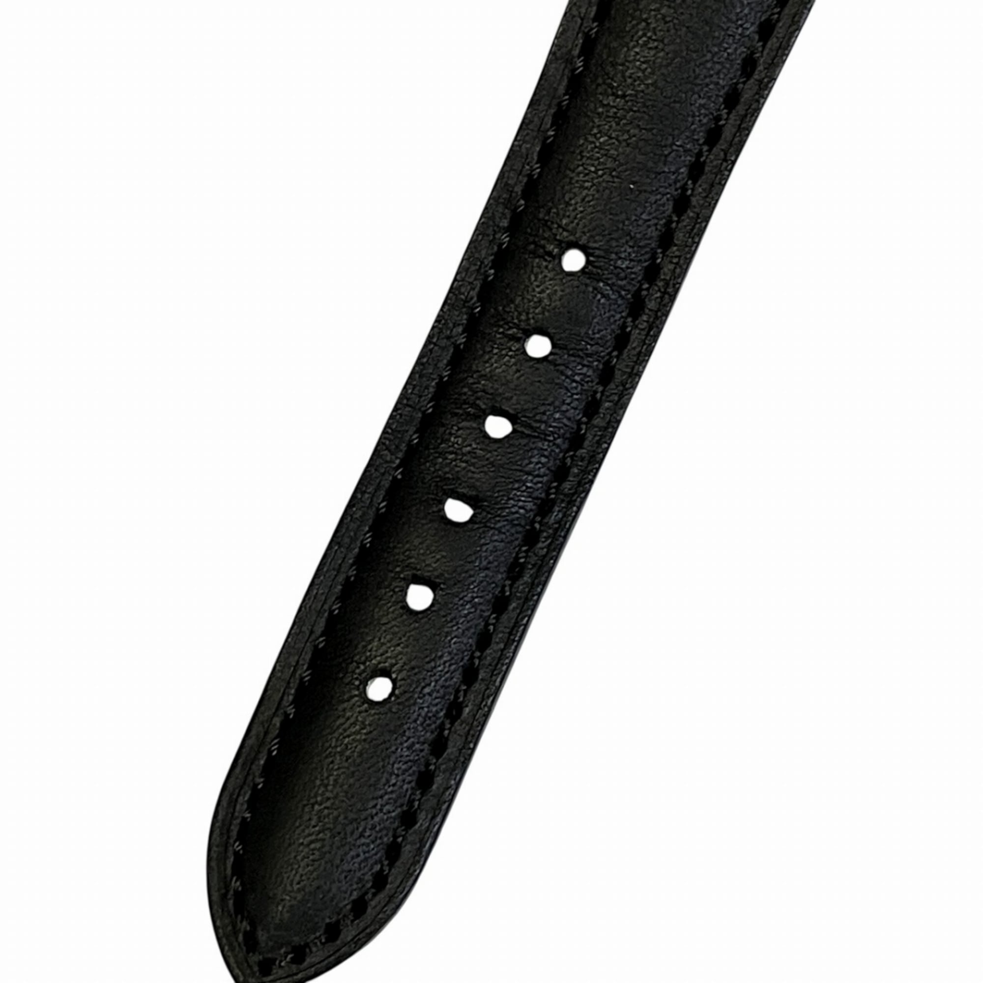 Bulgari BVLGARI Solo Tempo watch, total weight 38.1g, stainless steel, genuine leather strap, quartz movement, ST35S — Good