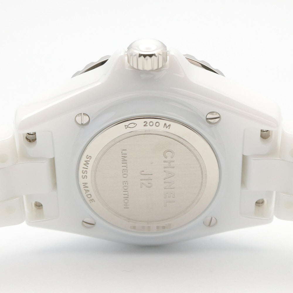 Chanel J12 Cosmic Ceramic Watch for Women, White (H7990) — Very Good
