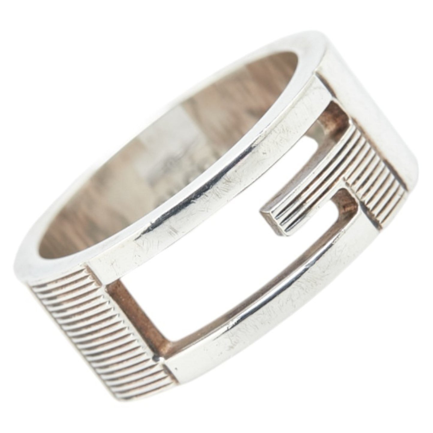 Gucci Branded G Ring #11 SV925 Silver Women's GUCCI