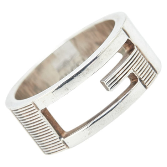 Gucci Branded G Ring #11 SV925 Silver Women's GUCCI