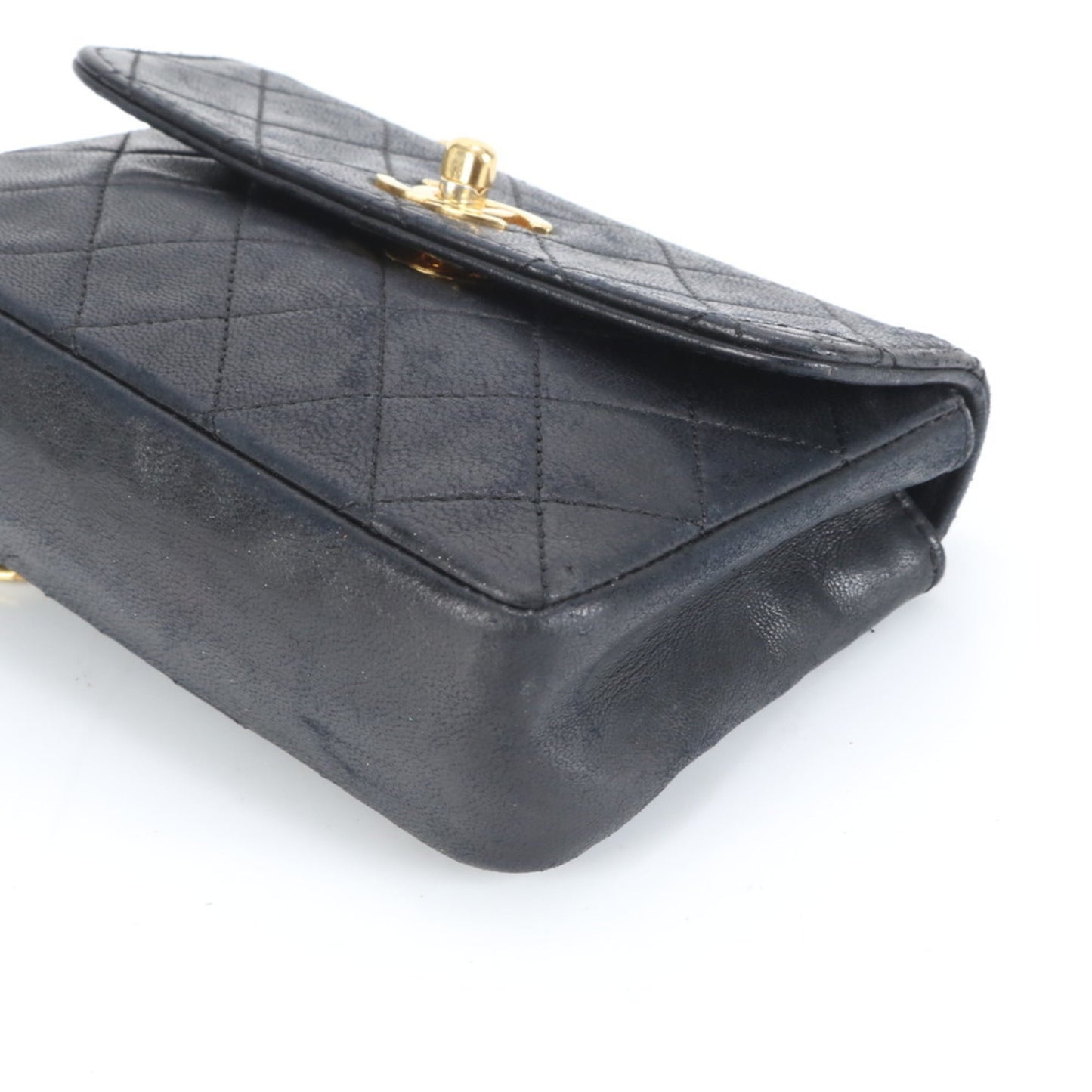 Chanel Mini Matelasse Lambskin Leather Chain Shoulder Bag for Women