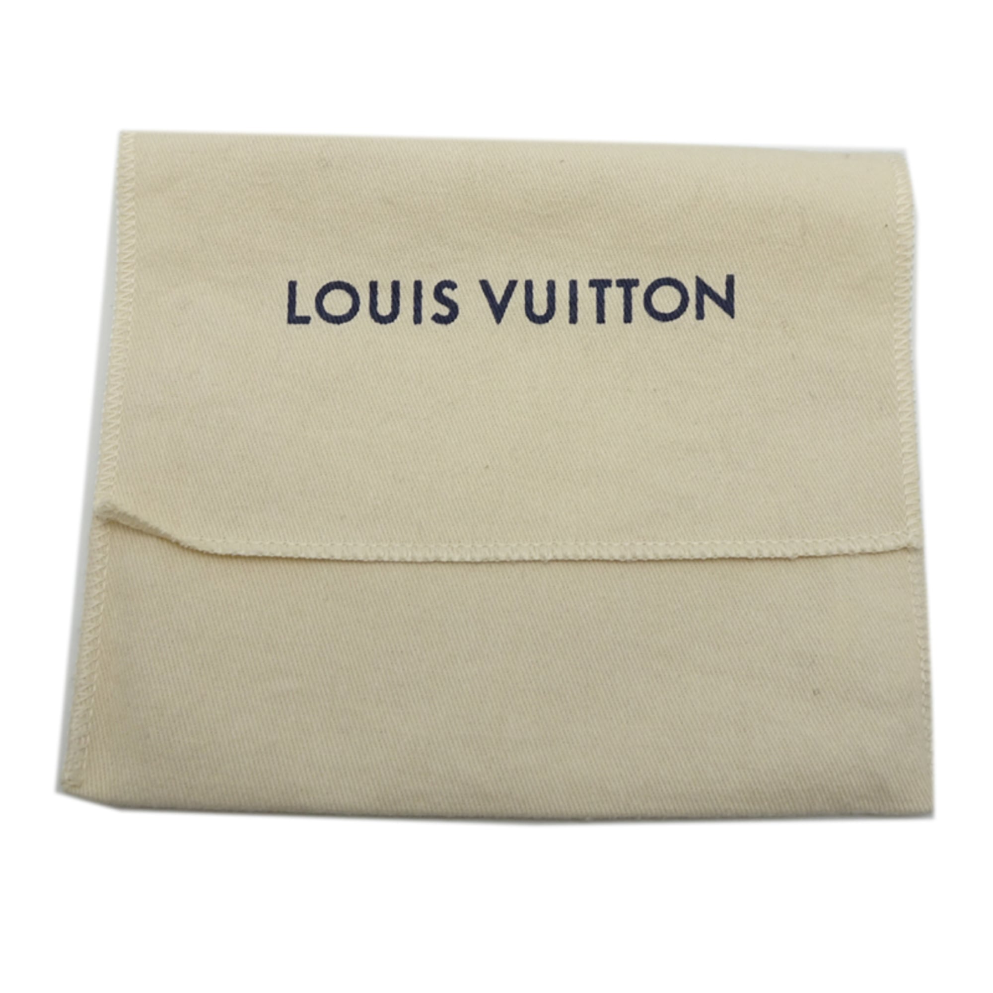 Louis Vuitton Coin Card Holder Men's Case M69533 Monogram Eclipse Black