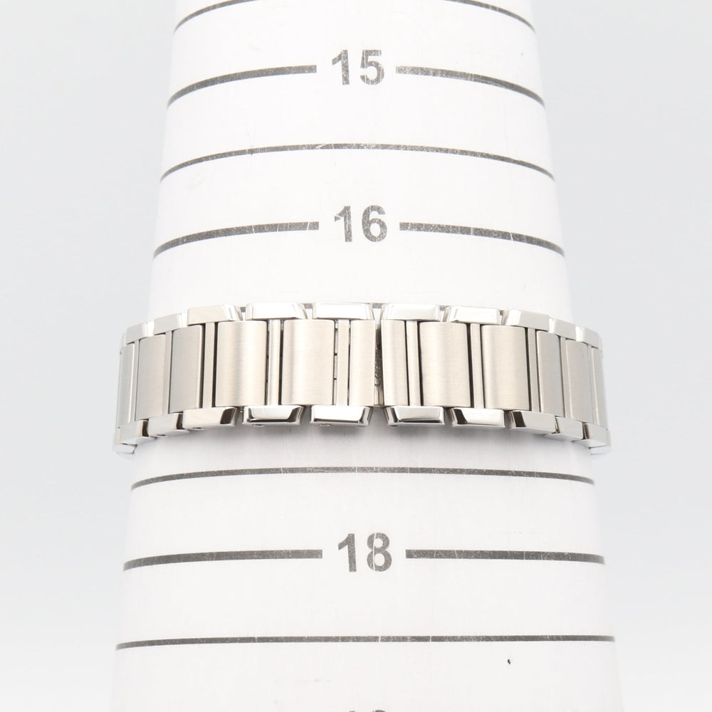 Cartier Tank Française SM Watch, Stainless Steel, Ladies, Pink/Pink Shell, W51028Q3 — Very Good