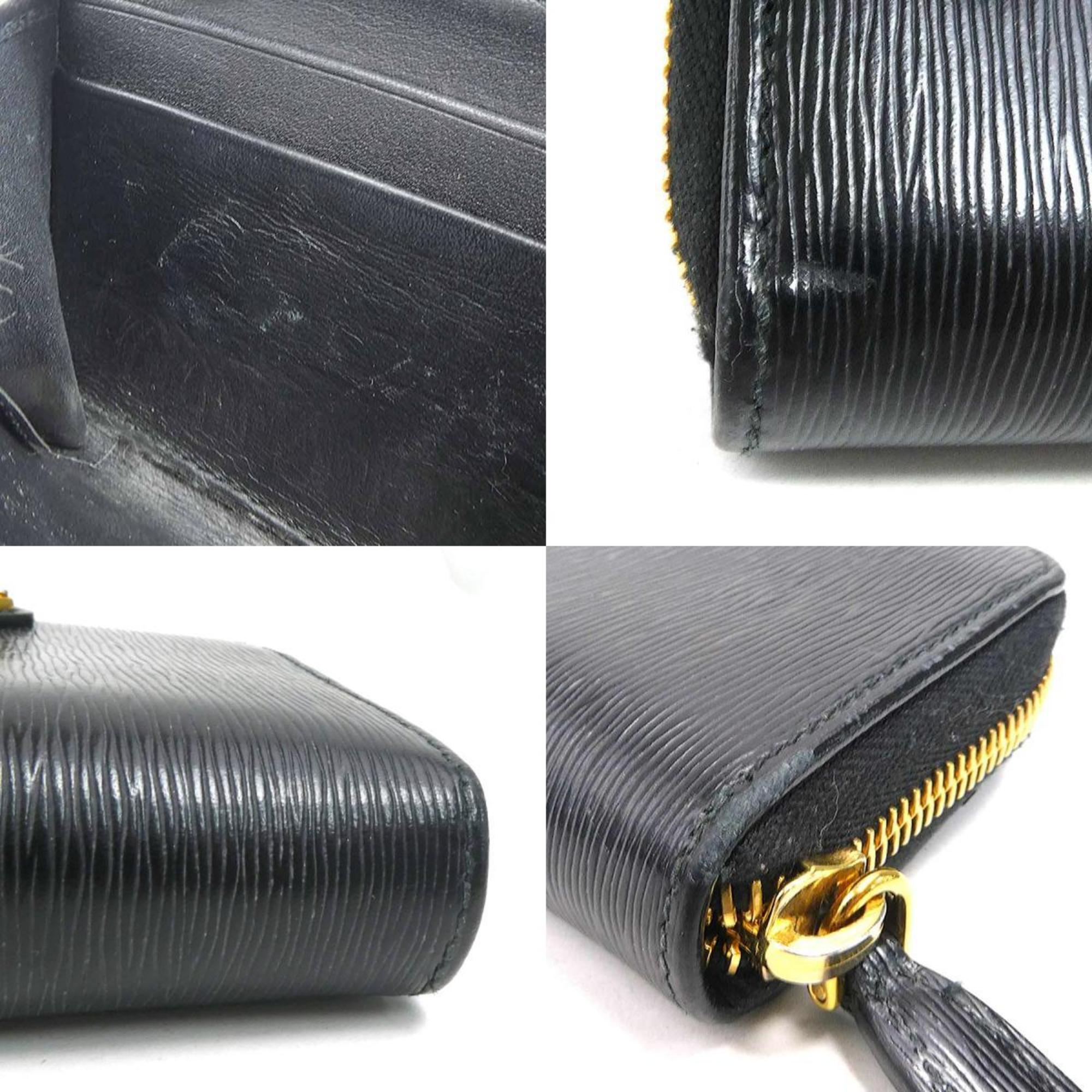 Prada wallet, coin purse, leather, black, unisex, r10911a