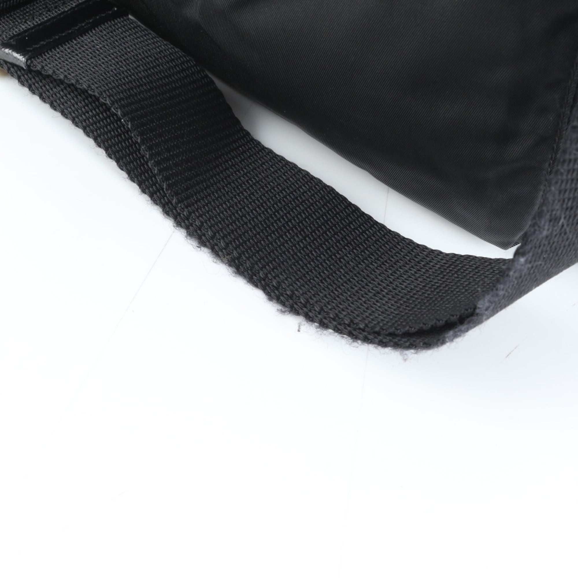 Prada Tessuto Nylon and Saffiano Leather 2-Way Shoulder Bag, Handbag, Tote Bag for Women