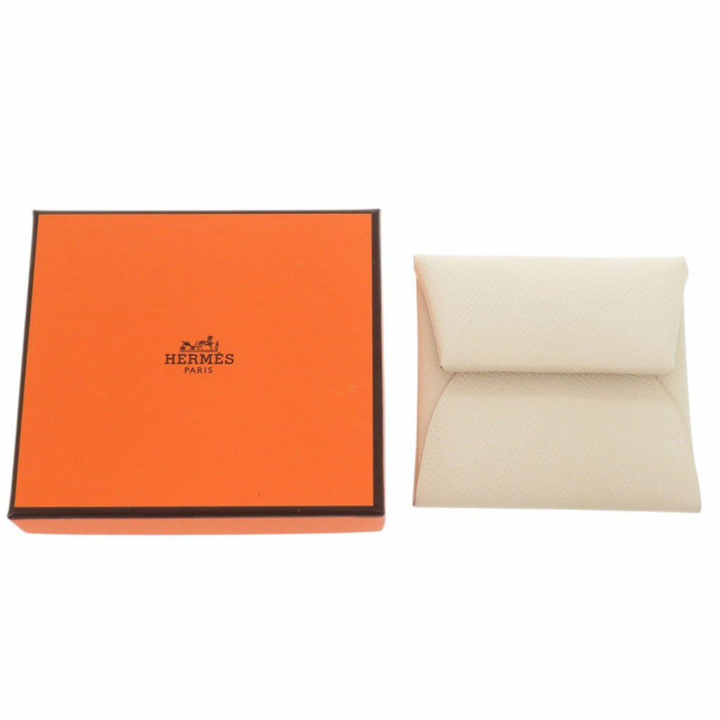 Hermes Excellent condition Hermès Bastia Epsom leather wallet with a "Y" stamp (2020 model) in white. Item number 0110.