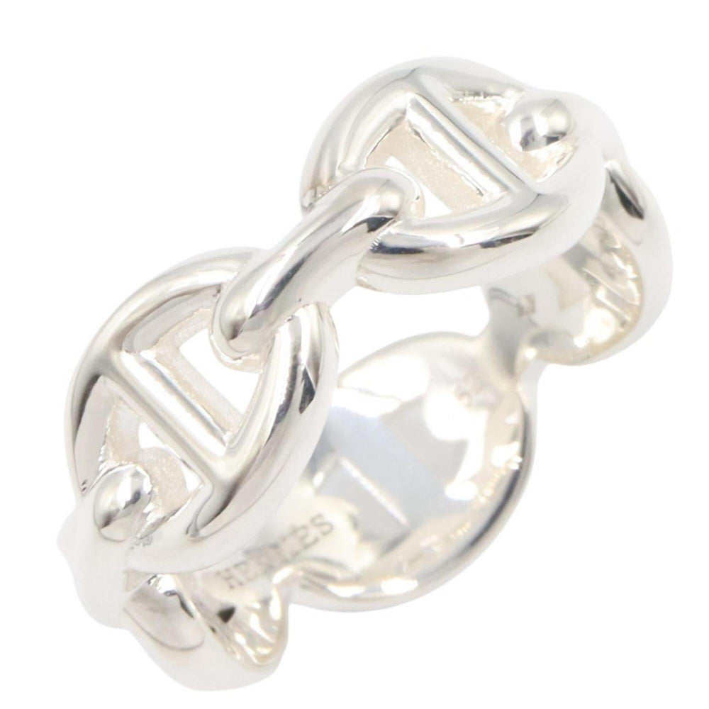Hermes Chaine d'Ancre Enchainée Ring PM - Ring, Jewelry, Sterling Silver 925, Women's, Tone — New - Store Return