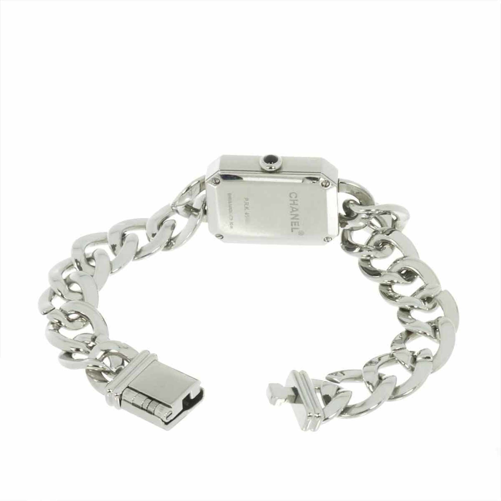 Chanel Premiere H3253 Diamond Bezel Women's Watch White Shell Quartz — Very Good