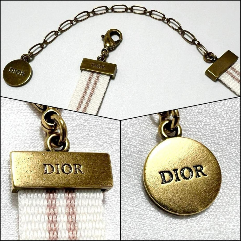 Christian Dior Dior Women's Petit CD Choker Necklace Pendant — Like New