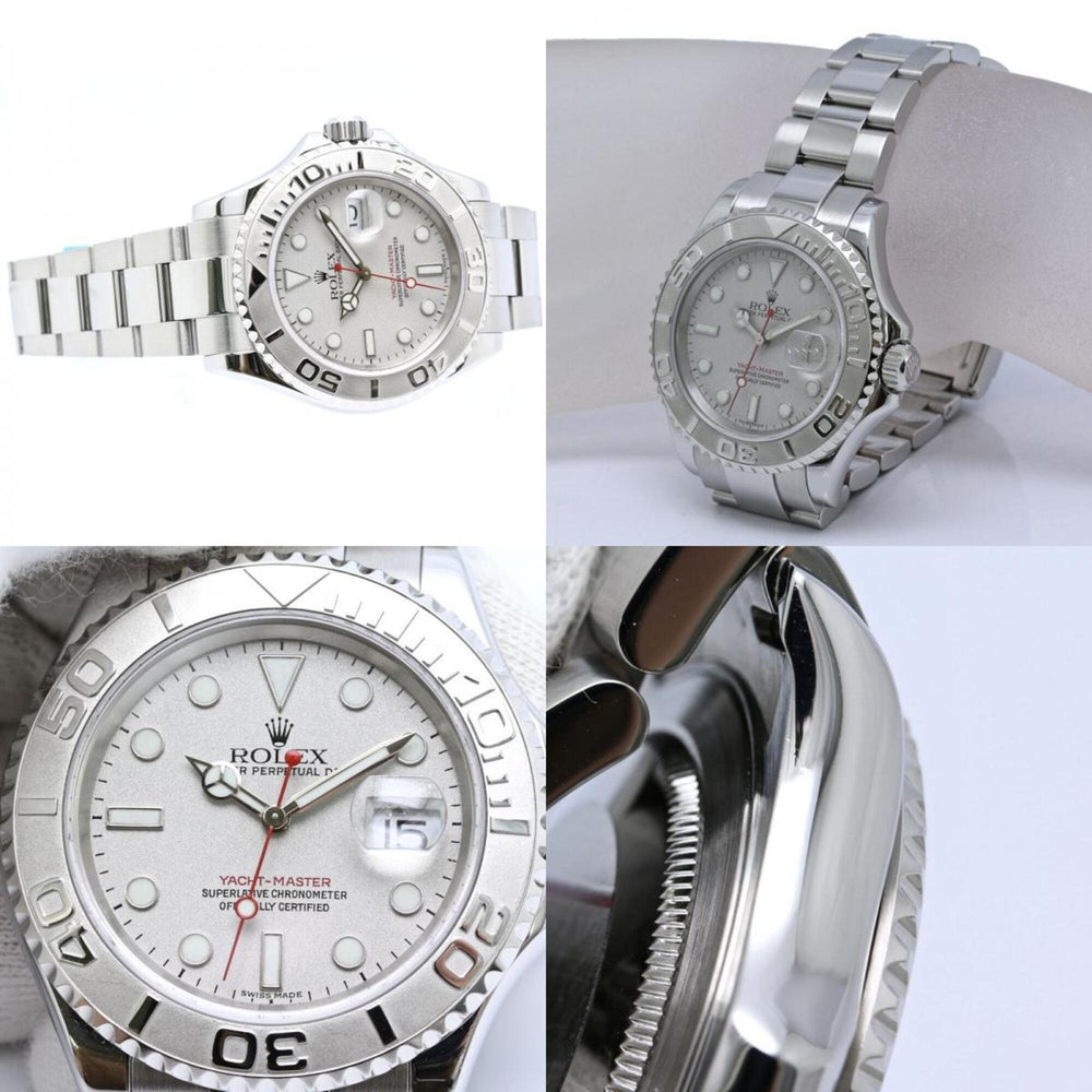 ROLEX Yachtmaster Rolesium 16622 Men's Watch SS 40552 — Very Good