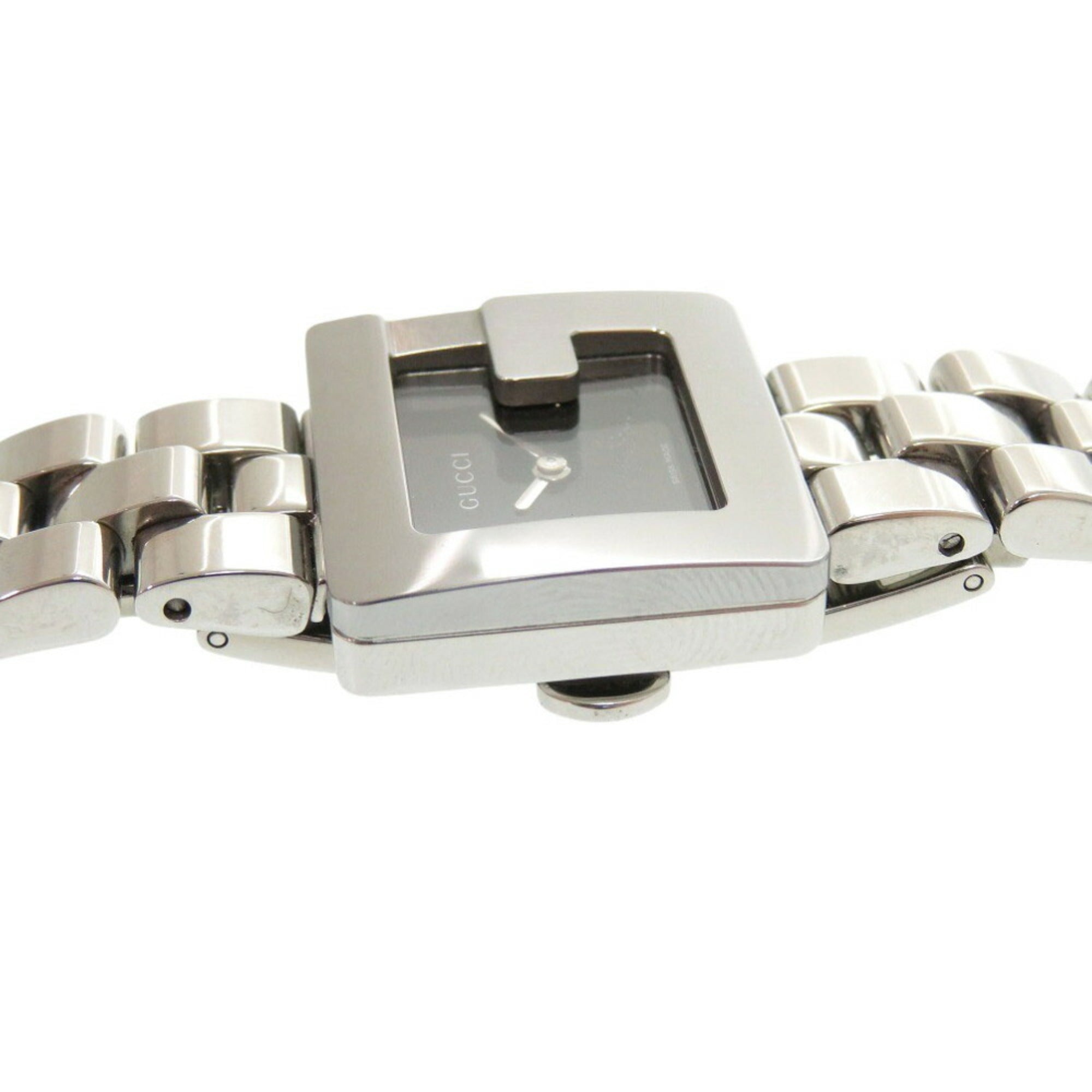Gucci 3600L Stainless Steel Black Silver Dial Quartz Watch 1749GUCCI — Good