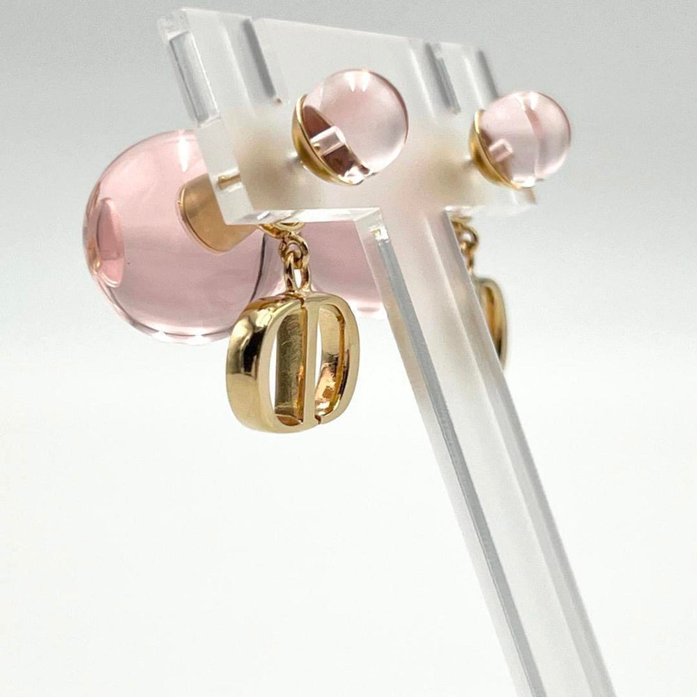 Christian Dior Women's Tribal Earrings DIOR Pink — Like New