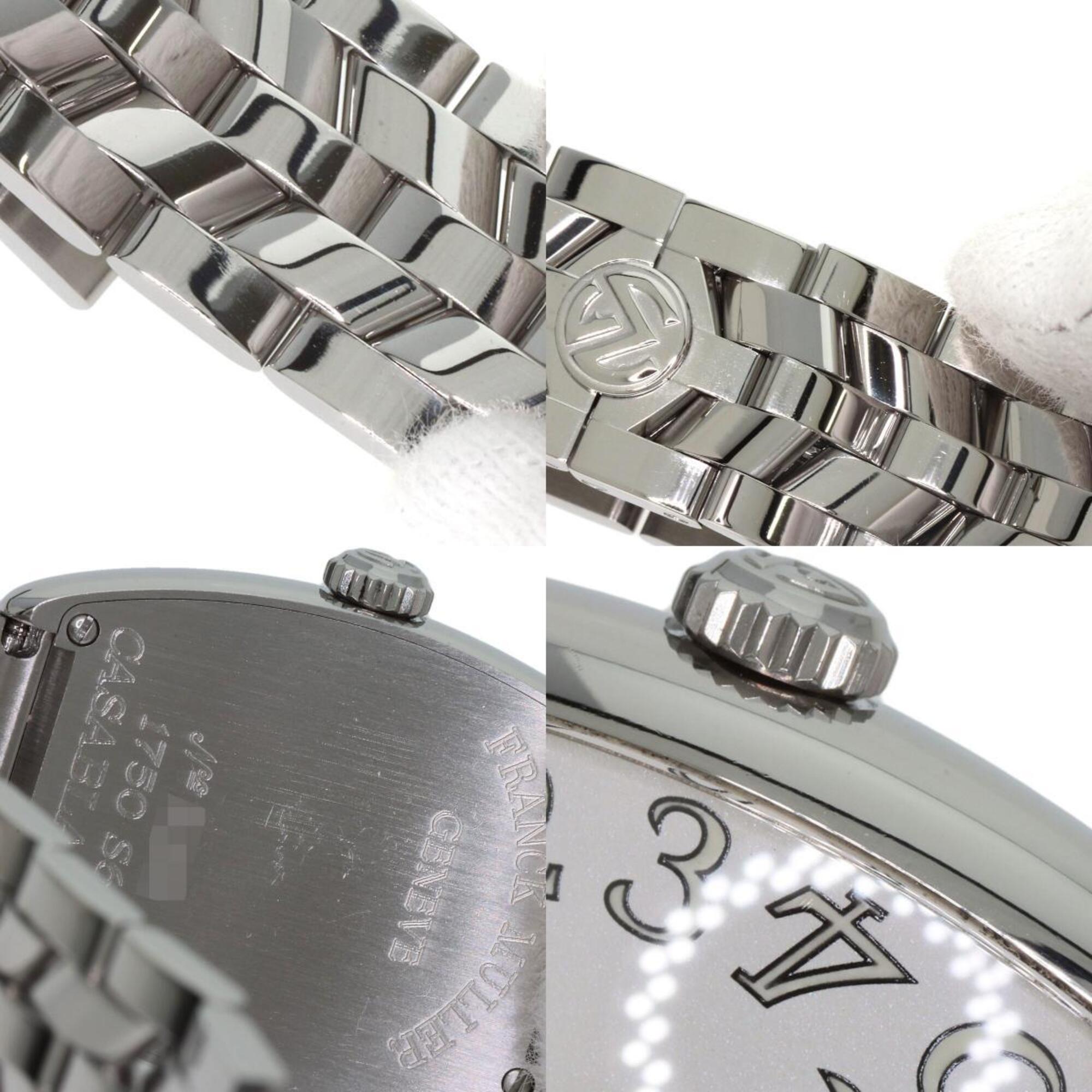 Franck Muller 1750S6 Tonneau Curvex Watch Stainless Steel SS Ladies FRANCK MULLER — Very Good