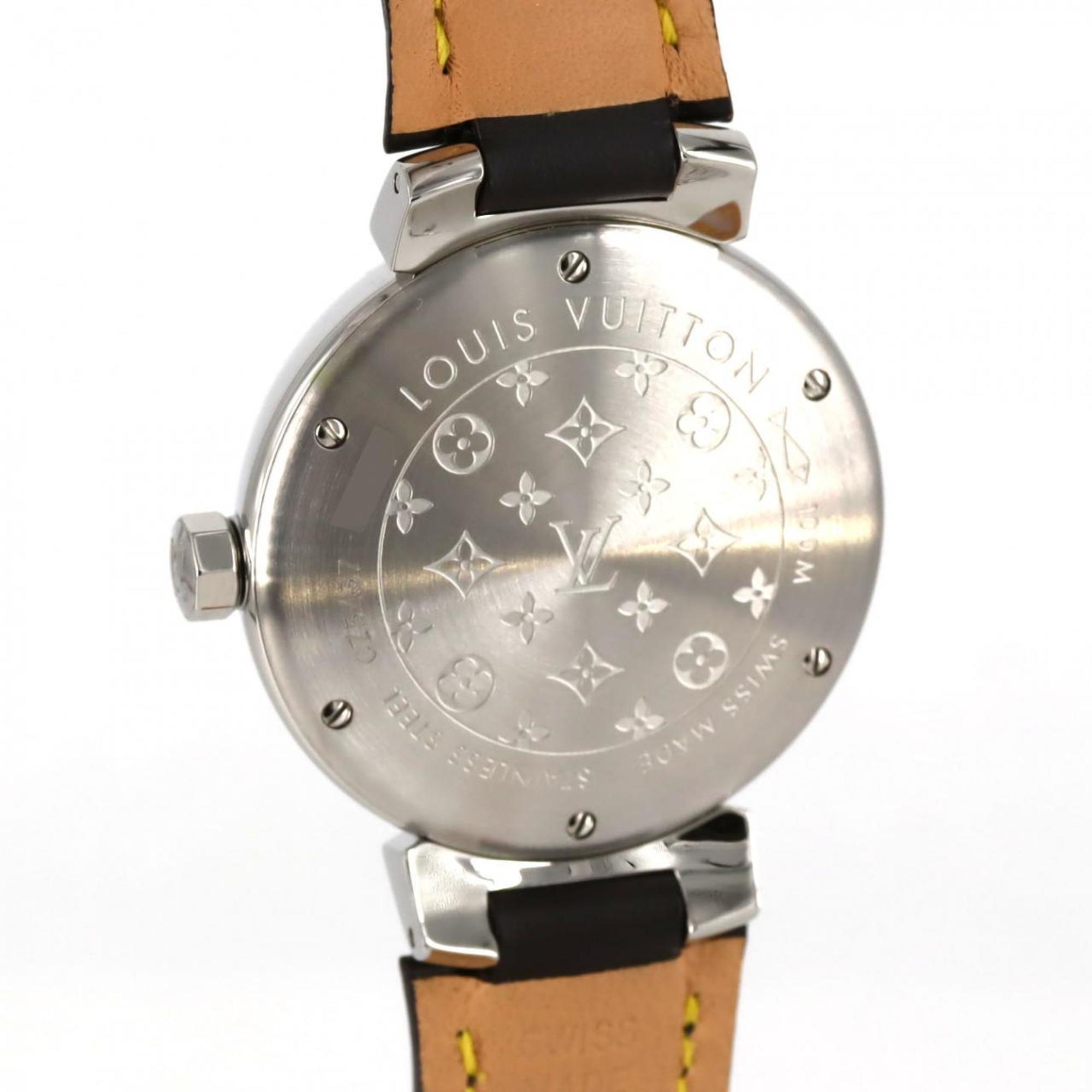 Louis Vuitton Tambour Q1311 Stainless Steel Quartz Watch — Very Good