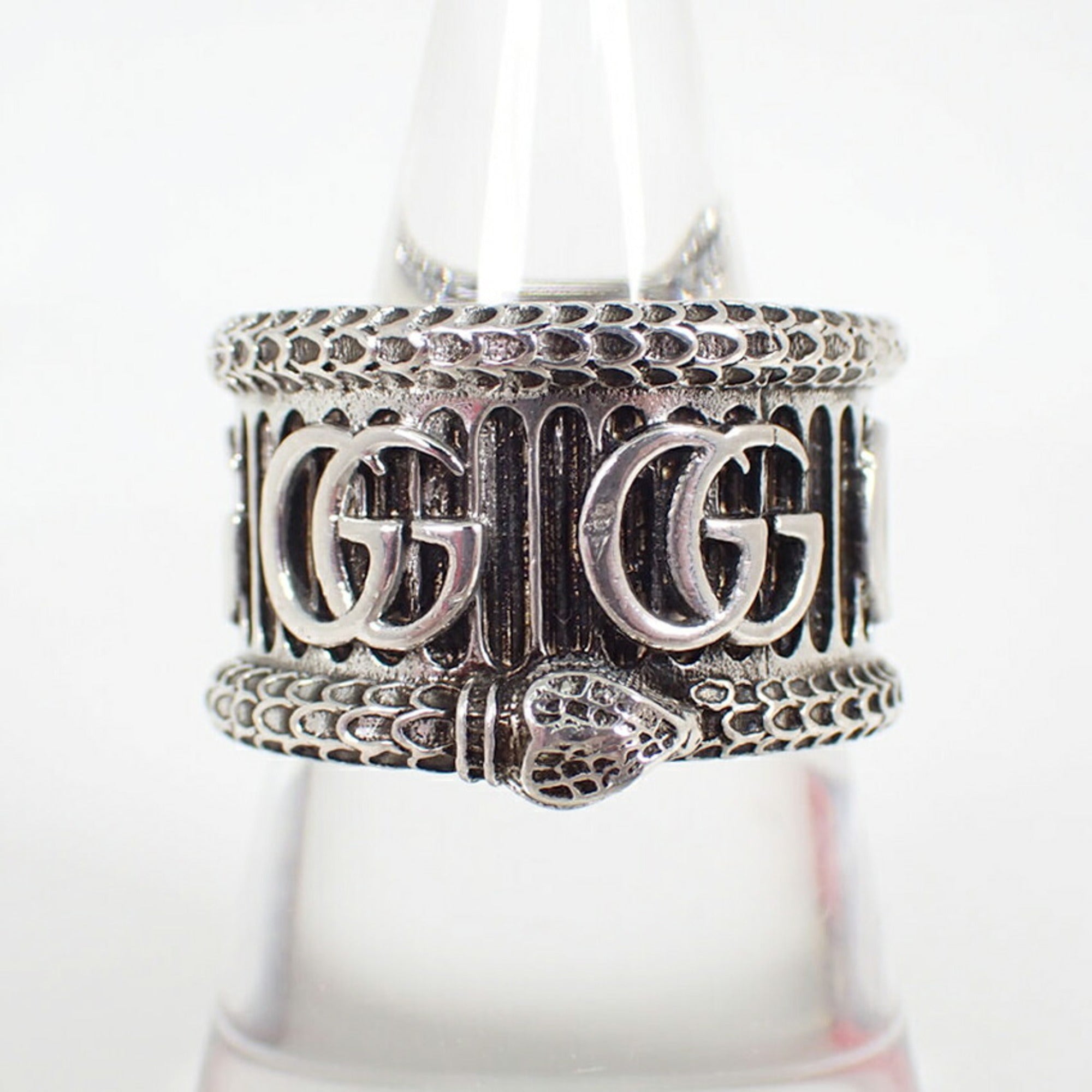 GUCCI 925 Snake Ring, Size 16 — Like New