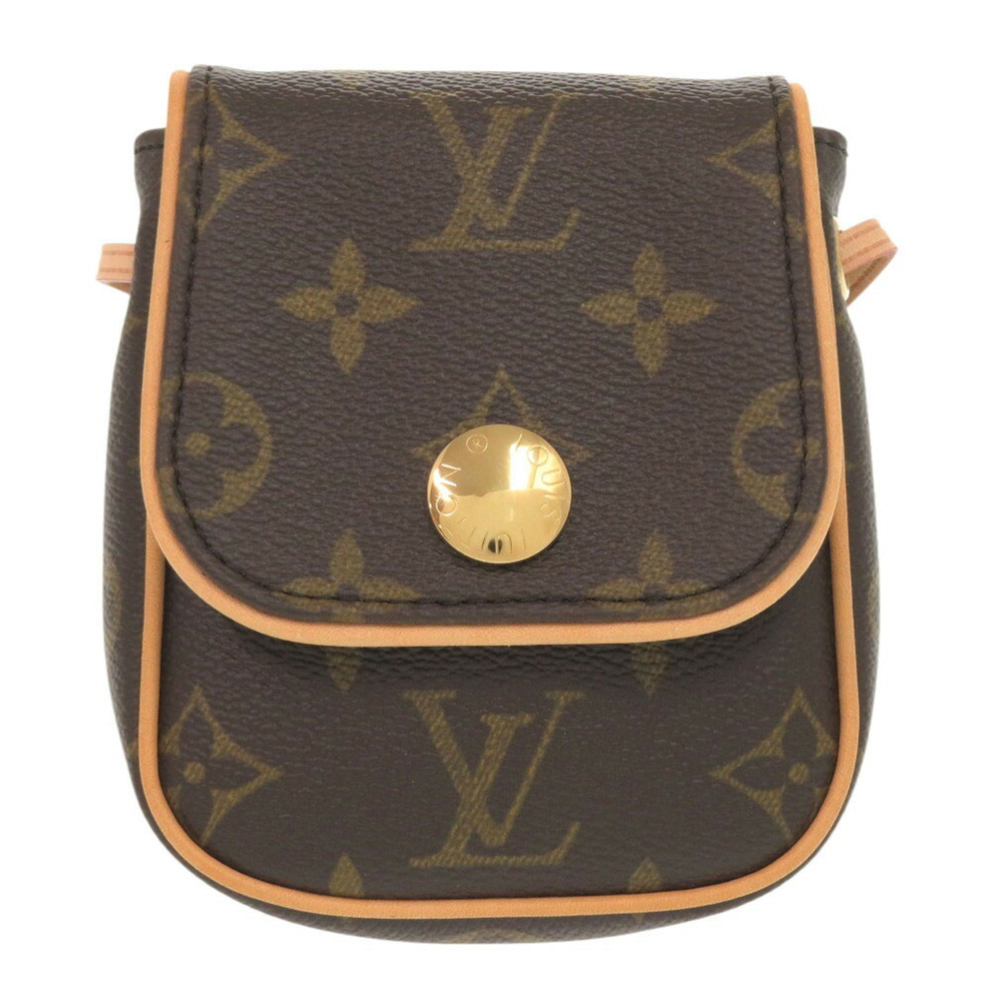 Louis Vuitton Pochette Cancun Monogram M60018 Brown Shoulder Bag LV 0657LOUIS VUITTON — Like New