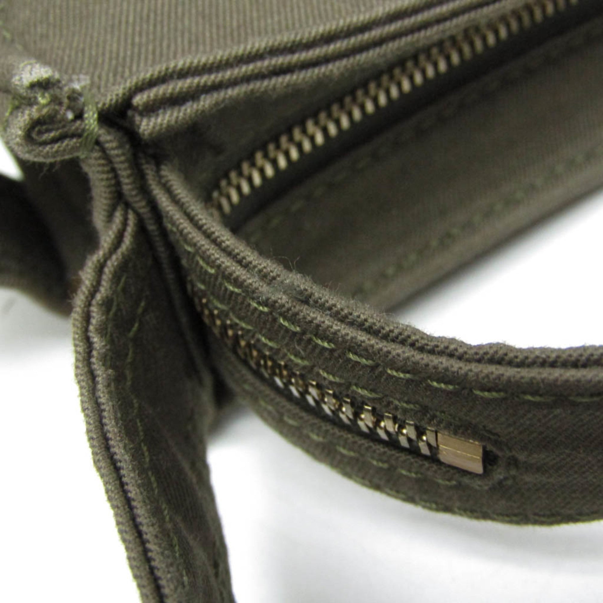 Burberry Mini Trench Tote 8092089 Men,Women Cotton Canvas Shoulder Bag Khaki — Like New
