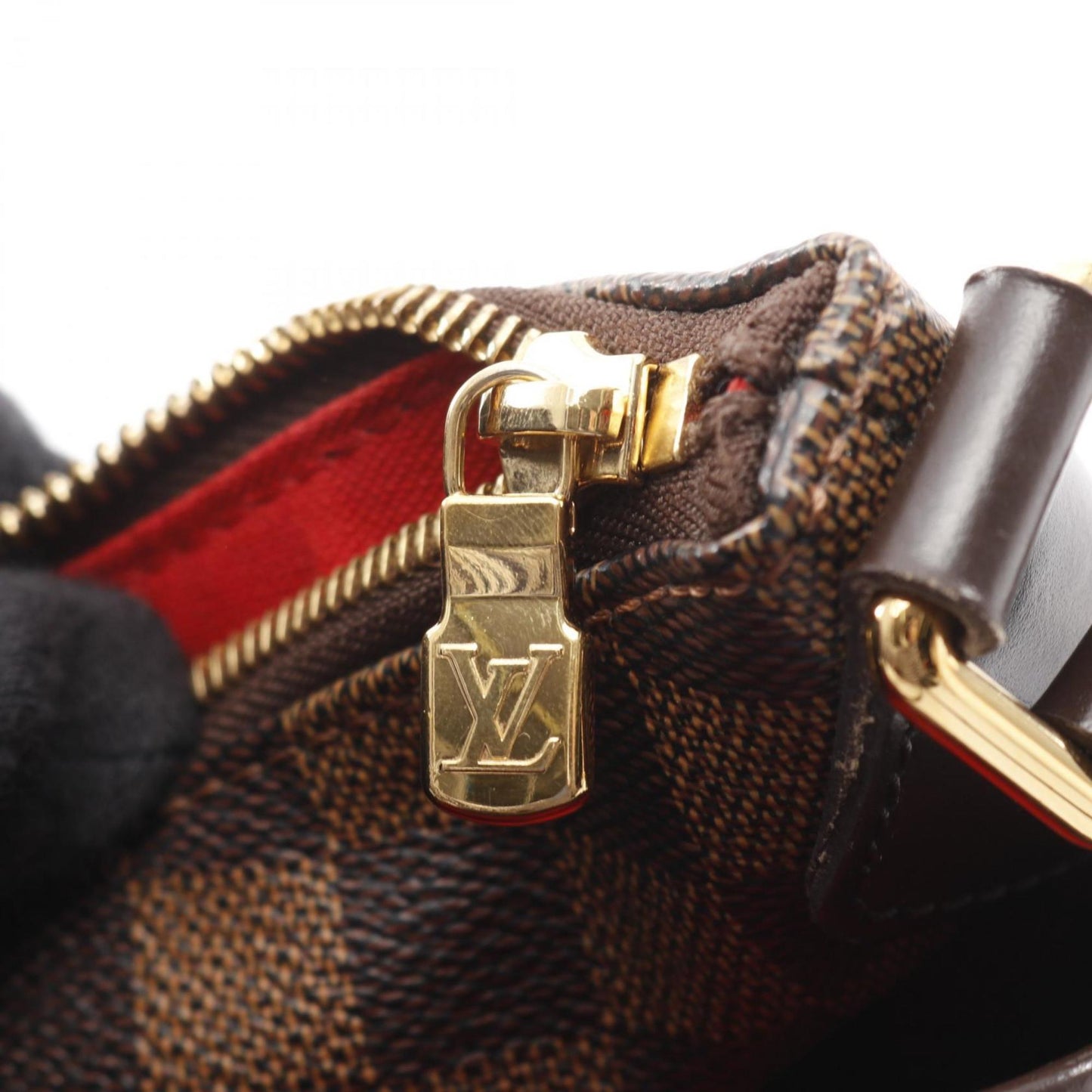 Louis Vuitton Bloomsbury PM Damier Ebene Shoulder Bag, Coated Canvas and Leather, Women's, Brown, N42251