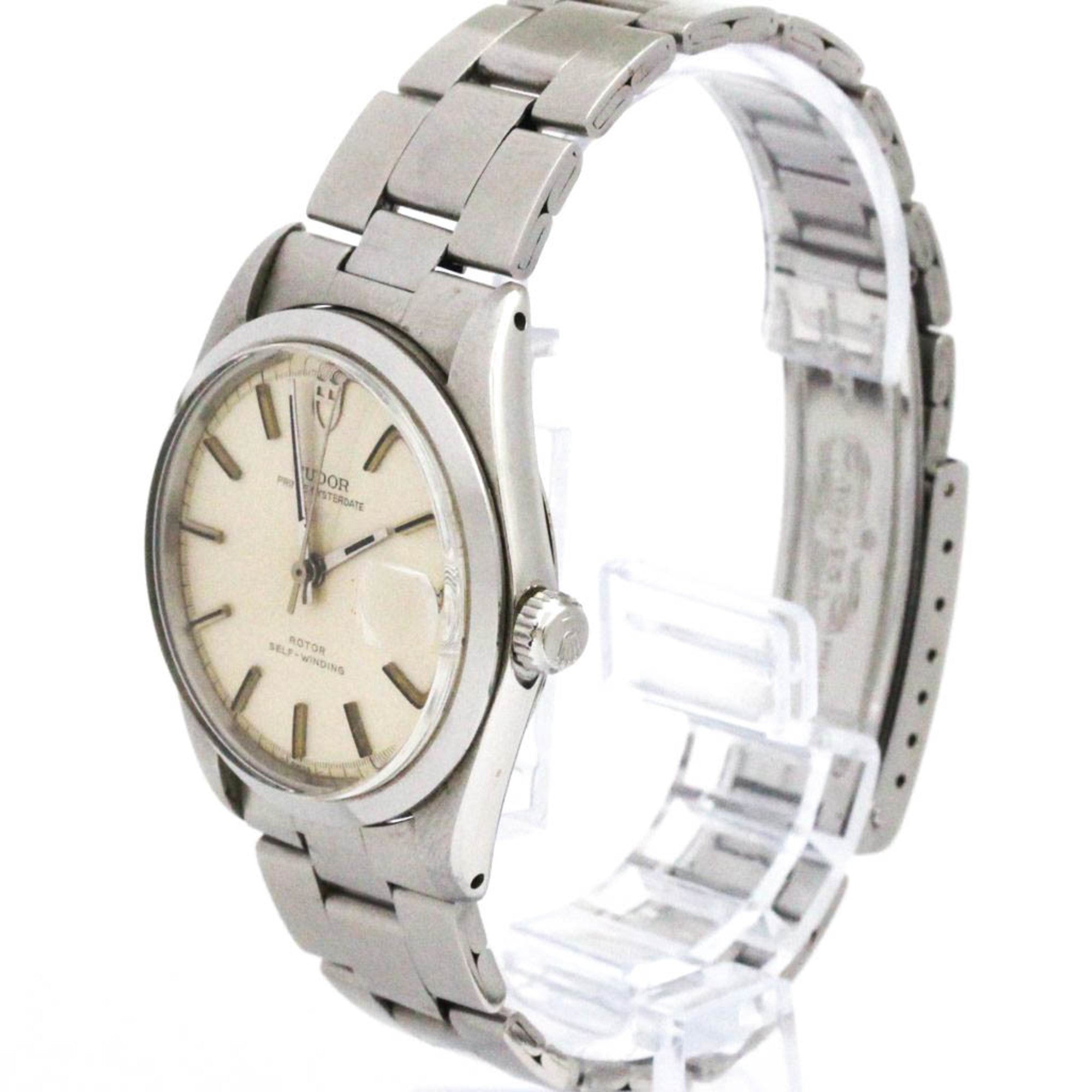 TUDOR Prince Oyster Date Stainless Steel Automatic Mens Watch 7989/0 — Good