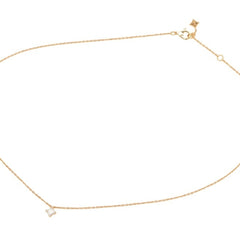 Louis Vuitton LV Diamond Star Pendant Necklace Q03842, 18K Pink Gold, Diamond, 42.5 cm — Like New
