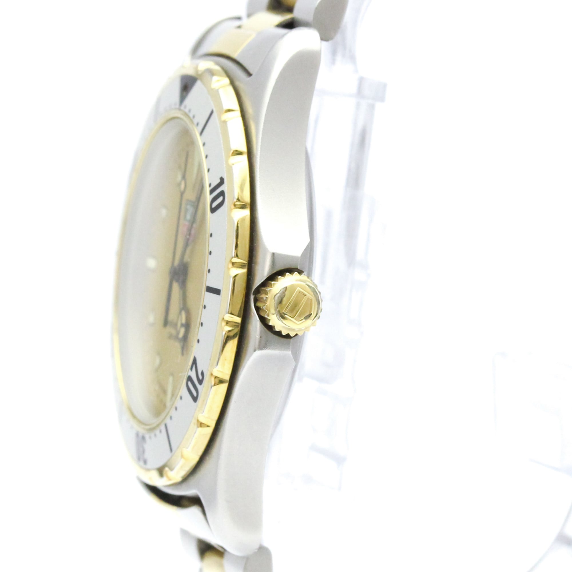 TAG HEUER 2000 Professional Gold Plated Steel Quartz Mens Watch 974.006R — Good