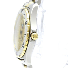 TAG HEUER 2000 Professional Gold Plated Steel Quartz Mens Watch 974.006R — Good