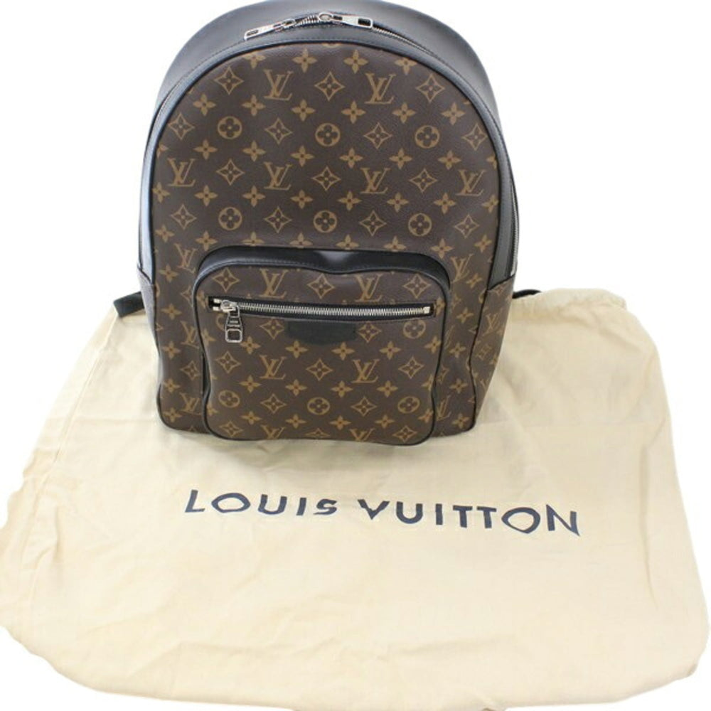 Louis Vuitton Josh Backpack M41530 Monogram Macassar Men's/Women's T6173 — Like New