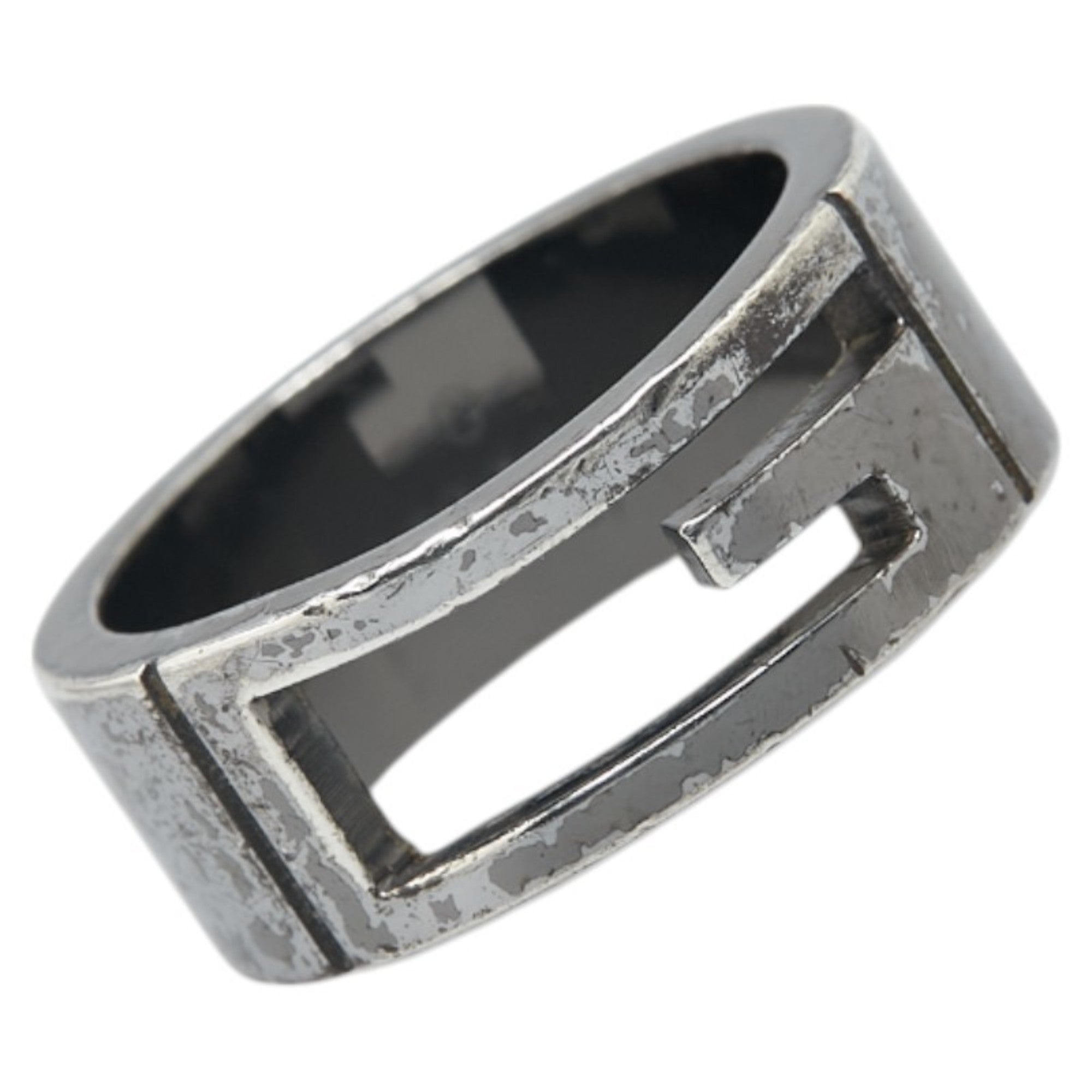 Gucci Branded G Ring #13 SV925 Silver Women's GUCCI