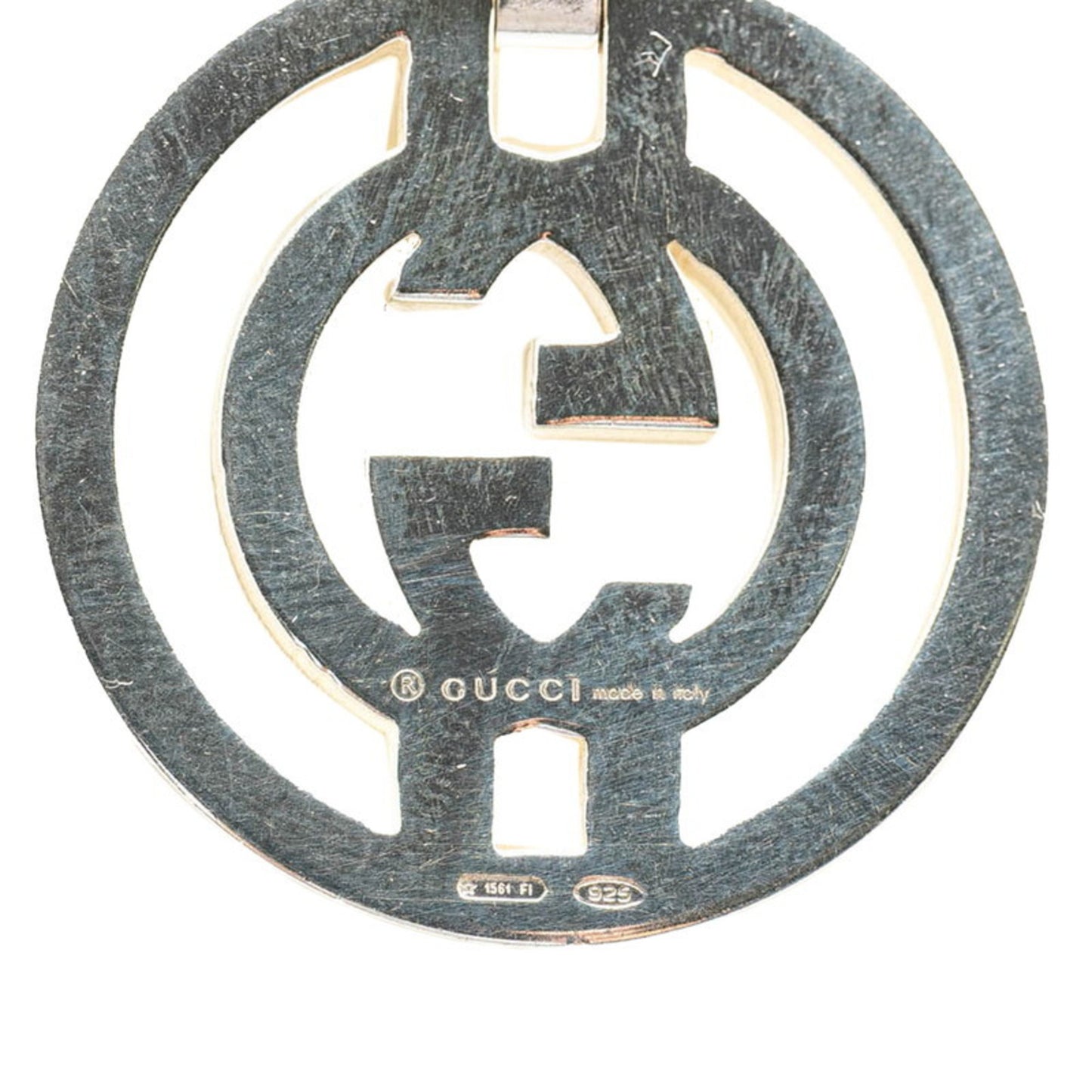 Gucci Interlocking G Necklace SV925 Silver Women's GUCCI