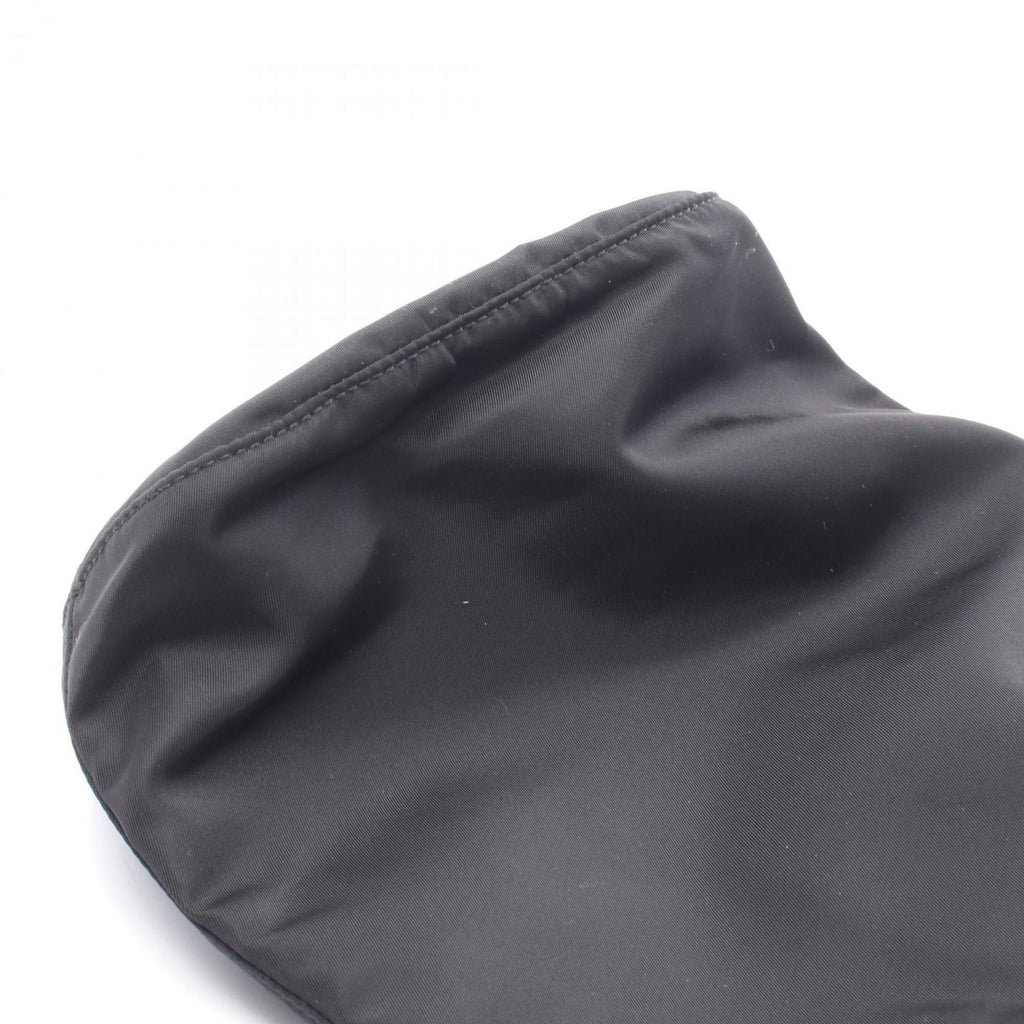 Prada PRADA Pouch Bag Nylon Women's Black 1NA369