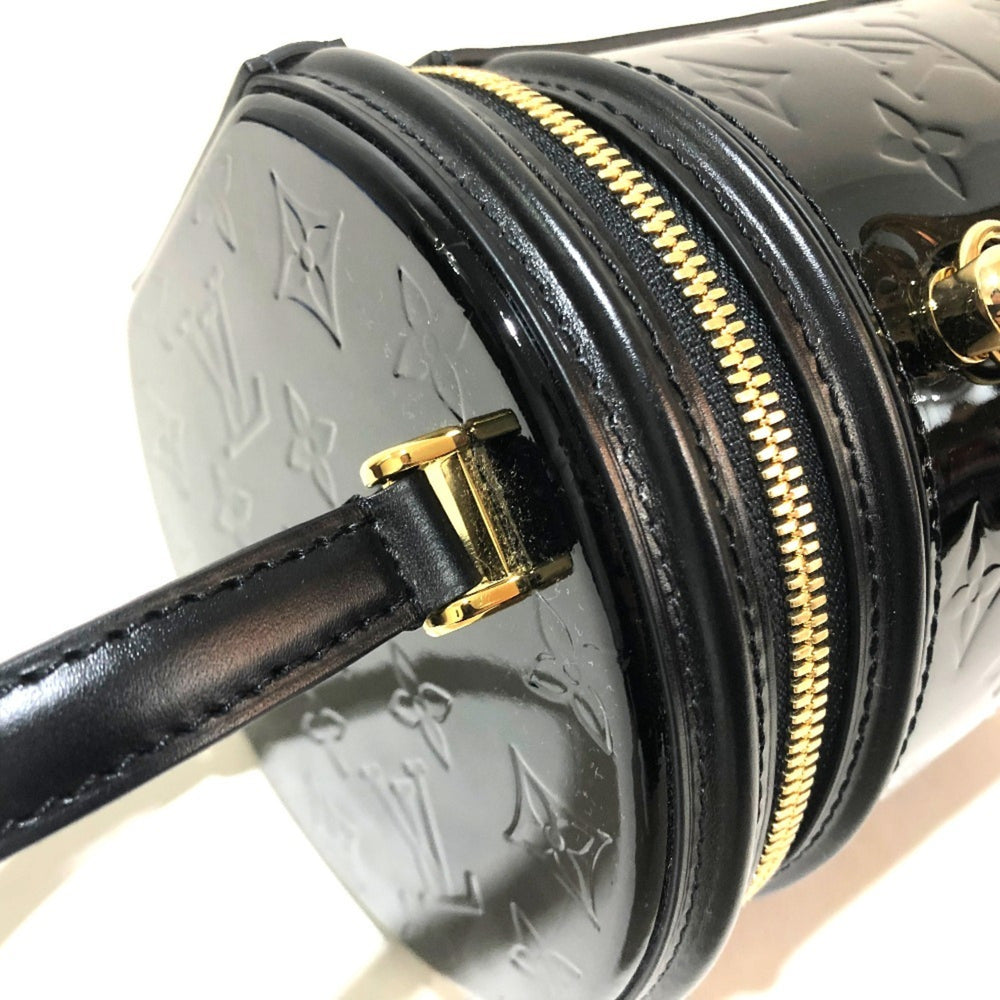 LOUIS VUITTON M53997 Monogram Vernis Cannes PM Handbag Women's Noir Black — New - Store Return