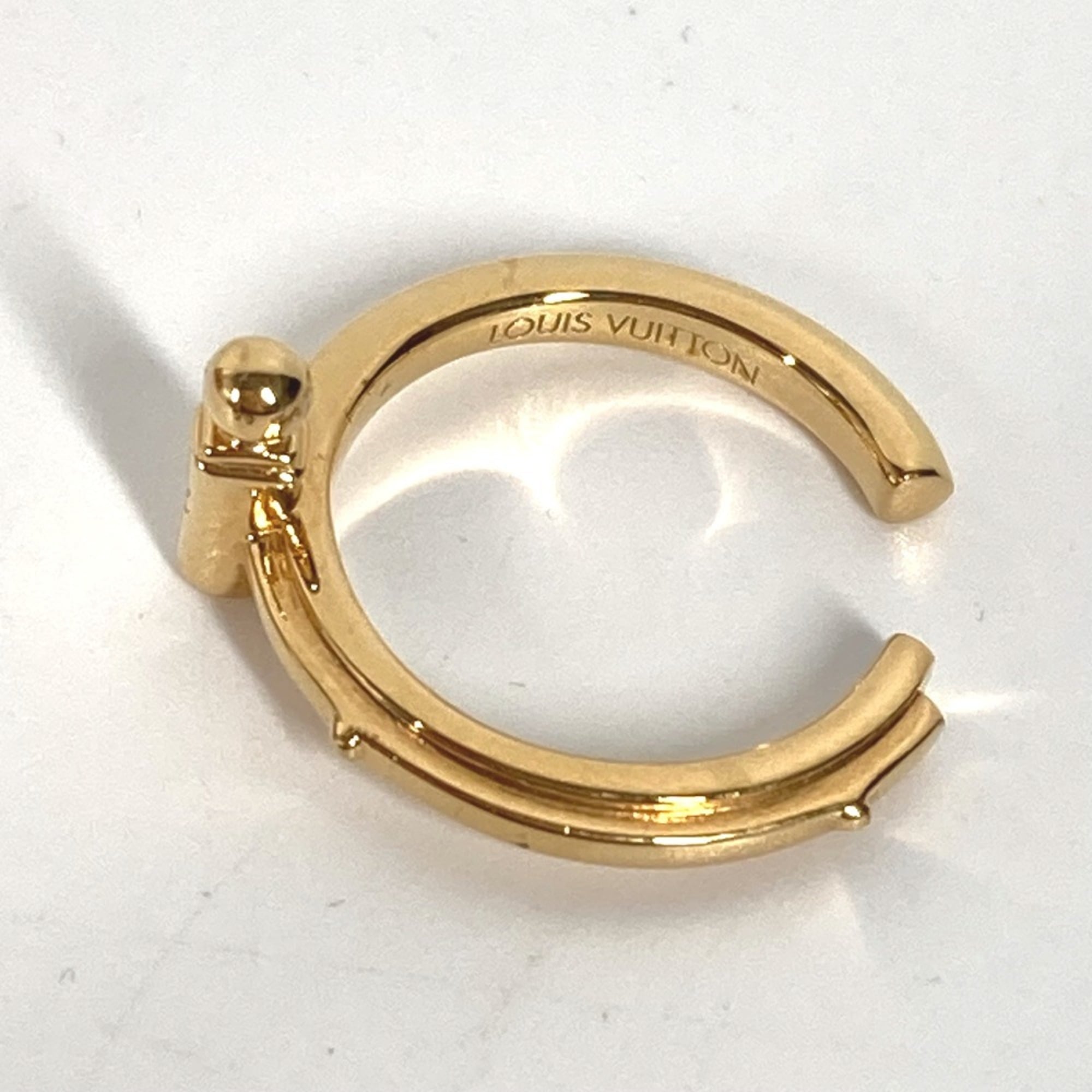 LOUIS VUITTON LV&ME Initial I Ring, Women's, Gold, Size 9.5 — Like New