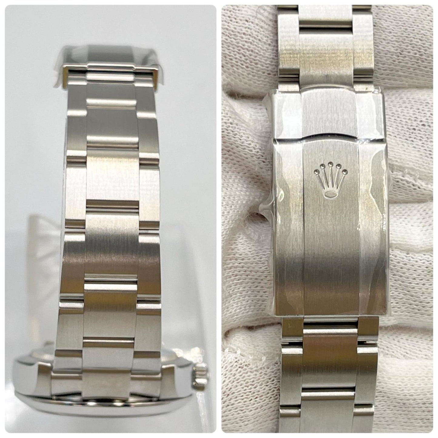 Rolex Oyster Perpetual 34 Pistachio Women's Watch 124200 Stainless Steel Men's