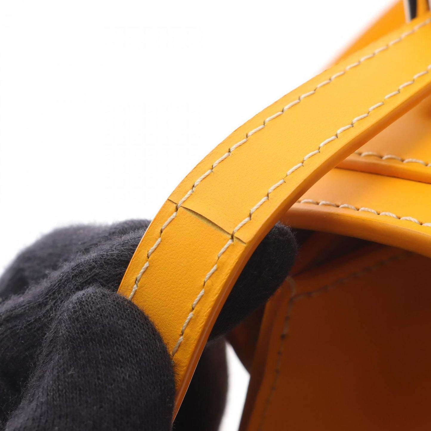 Goyard Saigon PM handbag in coated canvas and leather, available multicolored yellow.