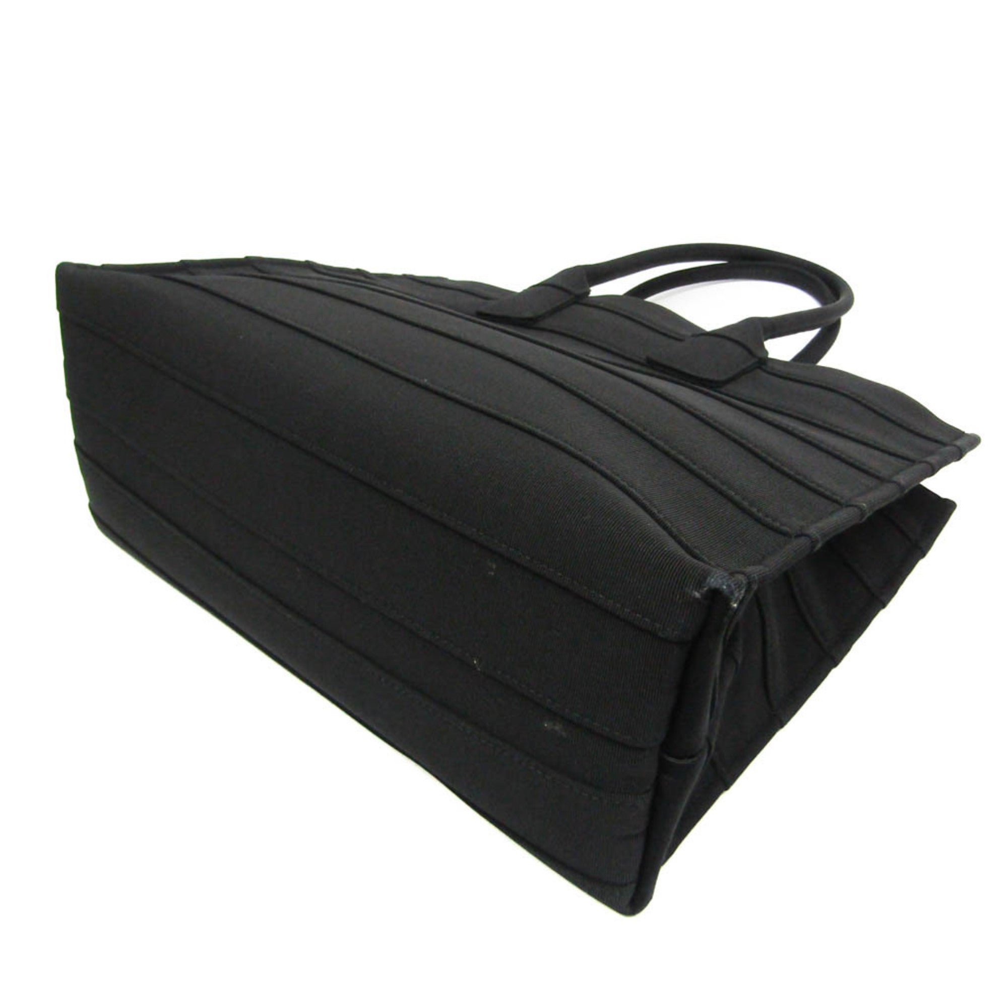 Salvatore Ferragamo GG-213985 Women,Men Canvas Tote Bag Black