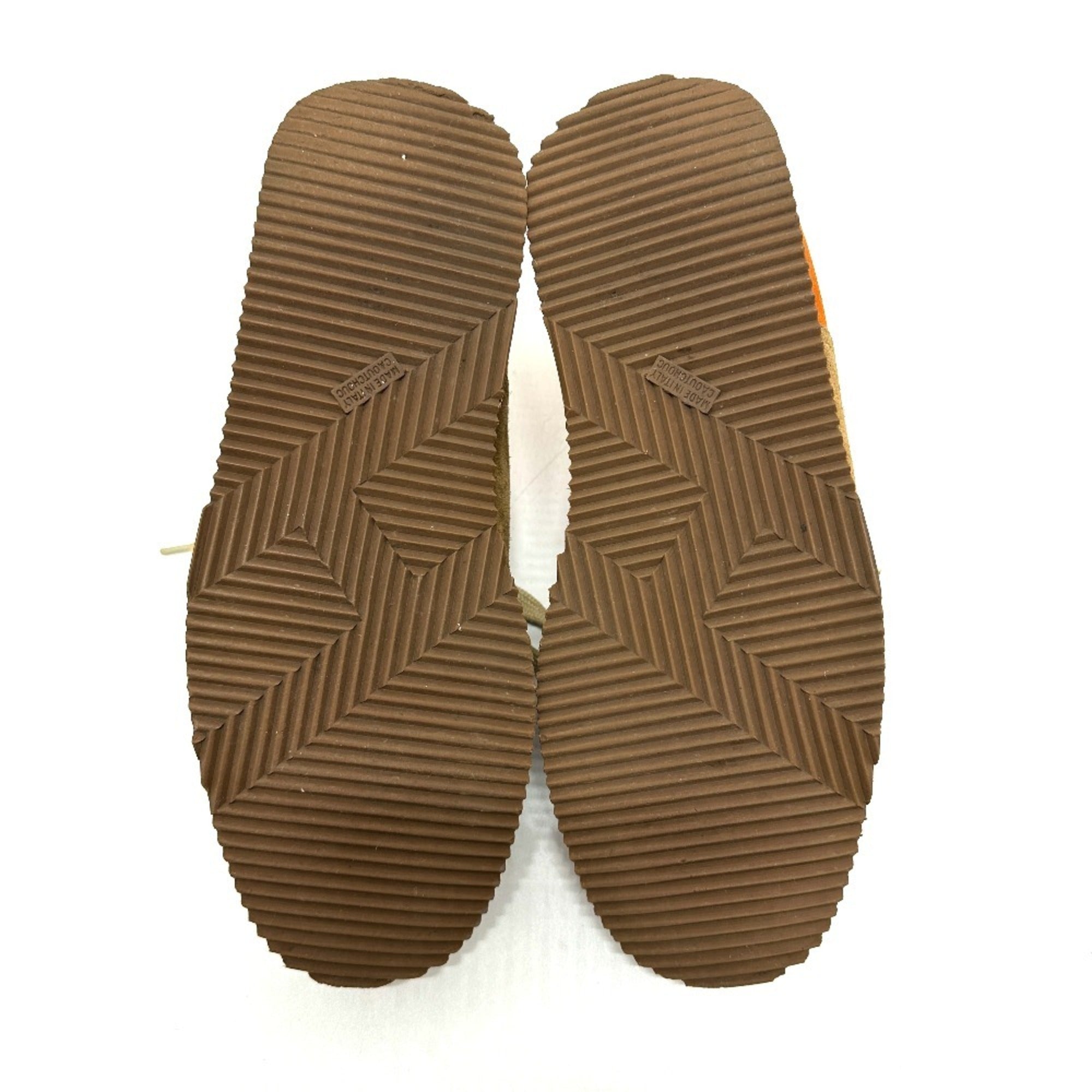 HERMES Hermes Quick Sneakers Suede Men's Orange