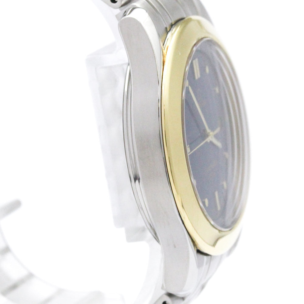 OMEGA Seamaster 18K Gold Steel Quartz Ladies Watch 2411.80 Polished — Very Good