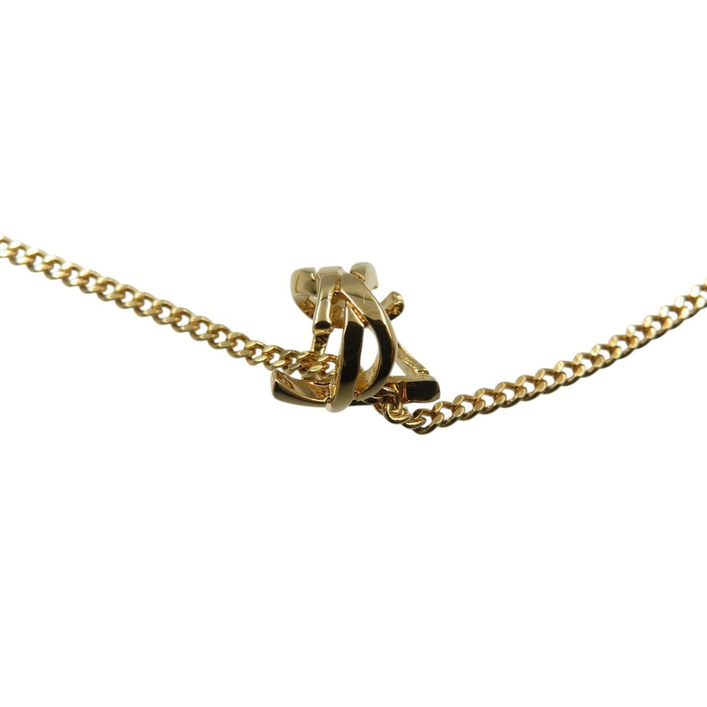 Unused Saint Laurent Opium Monogram Twist Metal Gold Bracelet 1496 SAINT LAURENT — New - Store Return