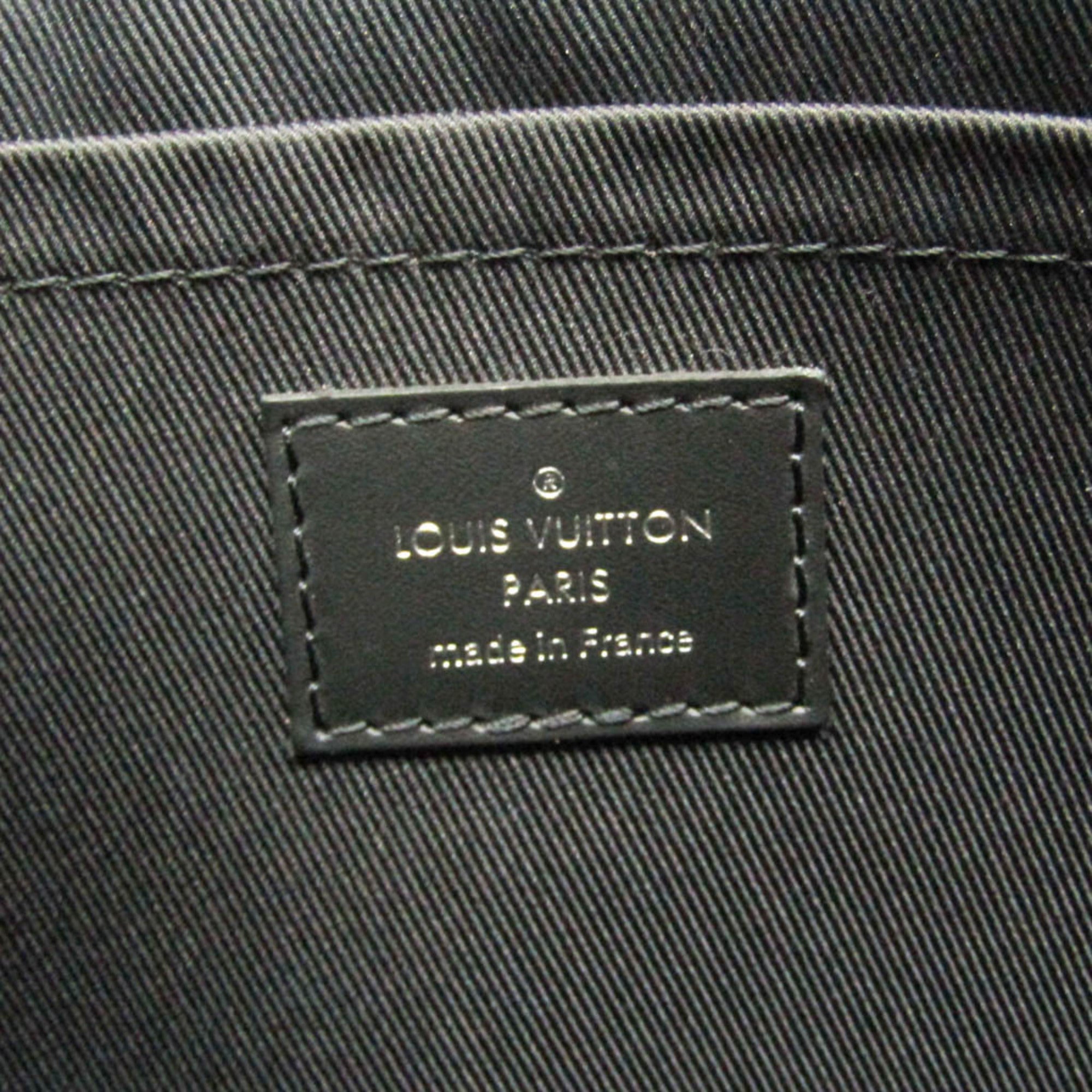 Louis Vuitton Monogram Eclipse Pochette Discovery M62291 Men's Clutch Bag Monogram Eclipse — Like New