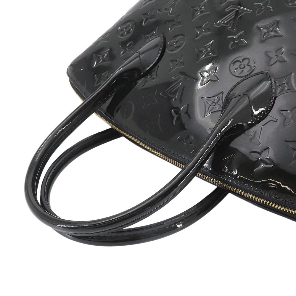 Louis Vuitton Lockit PM Monogram Vernis Handbag, Leather, Noir (M90247), Gold Hardware — Like New