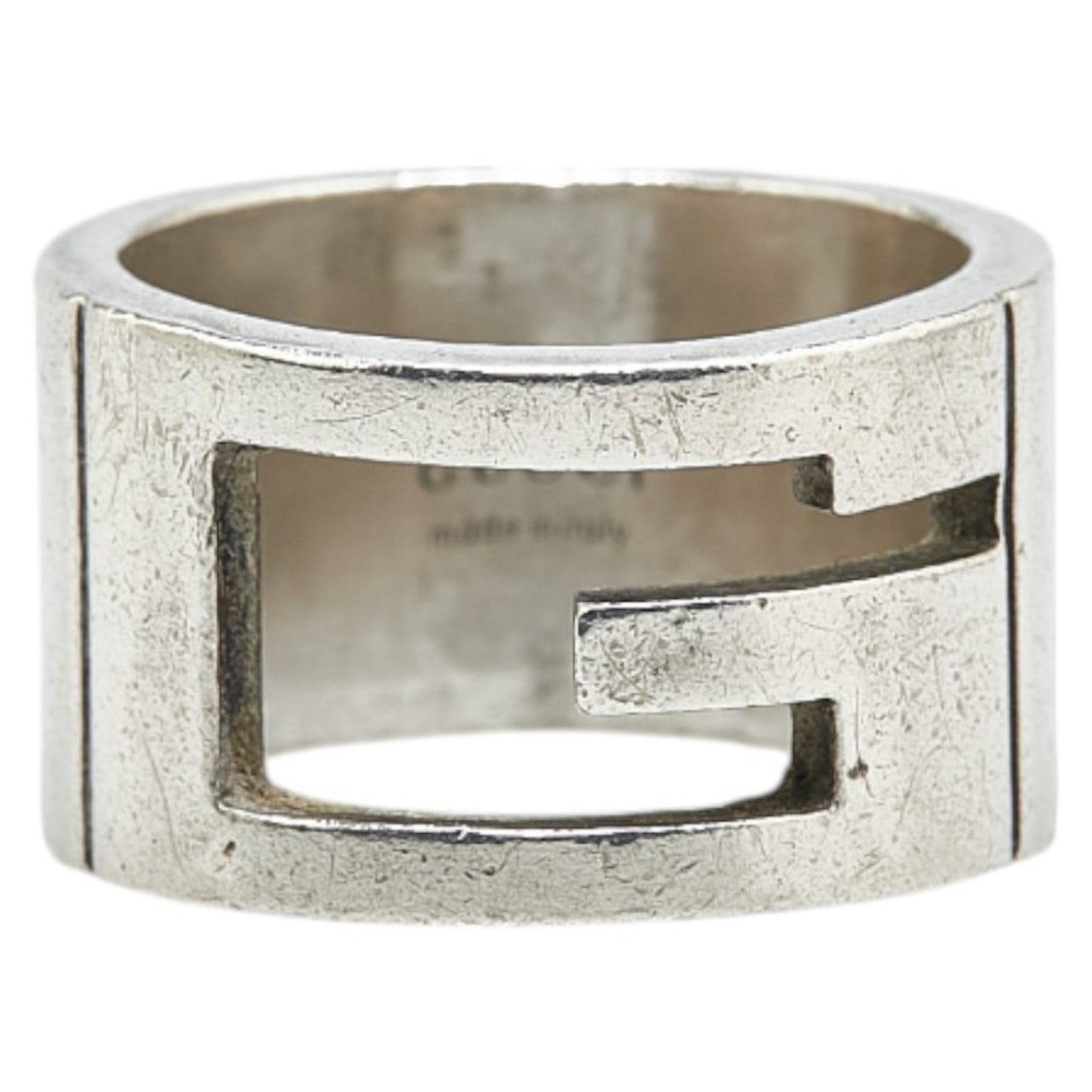 Gucci G Logo Open Ring #12 SV925 Silver Women's GUCCI