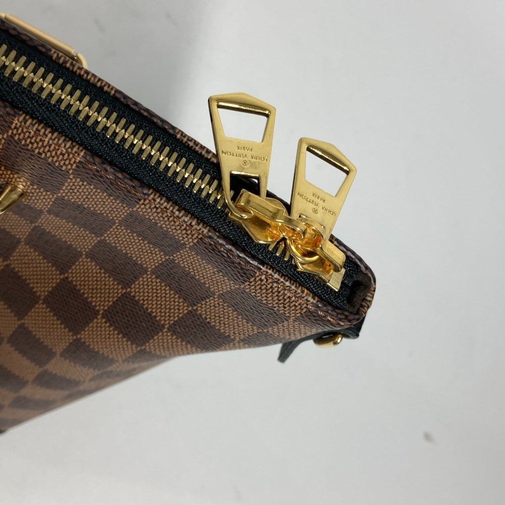 LOUIS VUITTON N41014 Damier Hyde Park Tote Bag Shoulder Canvas Women's Ebene Brown G-240625-20 — Like New