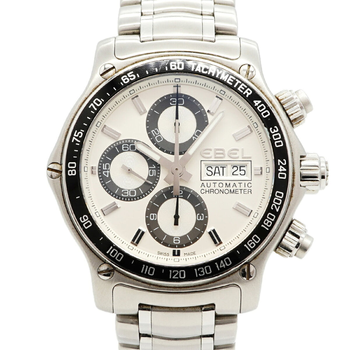 Ebel 1911 Discovery 9750L62 Silver Dial Men's Watch — Good