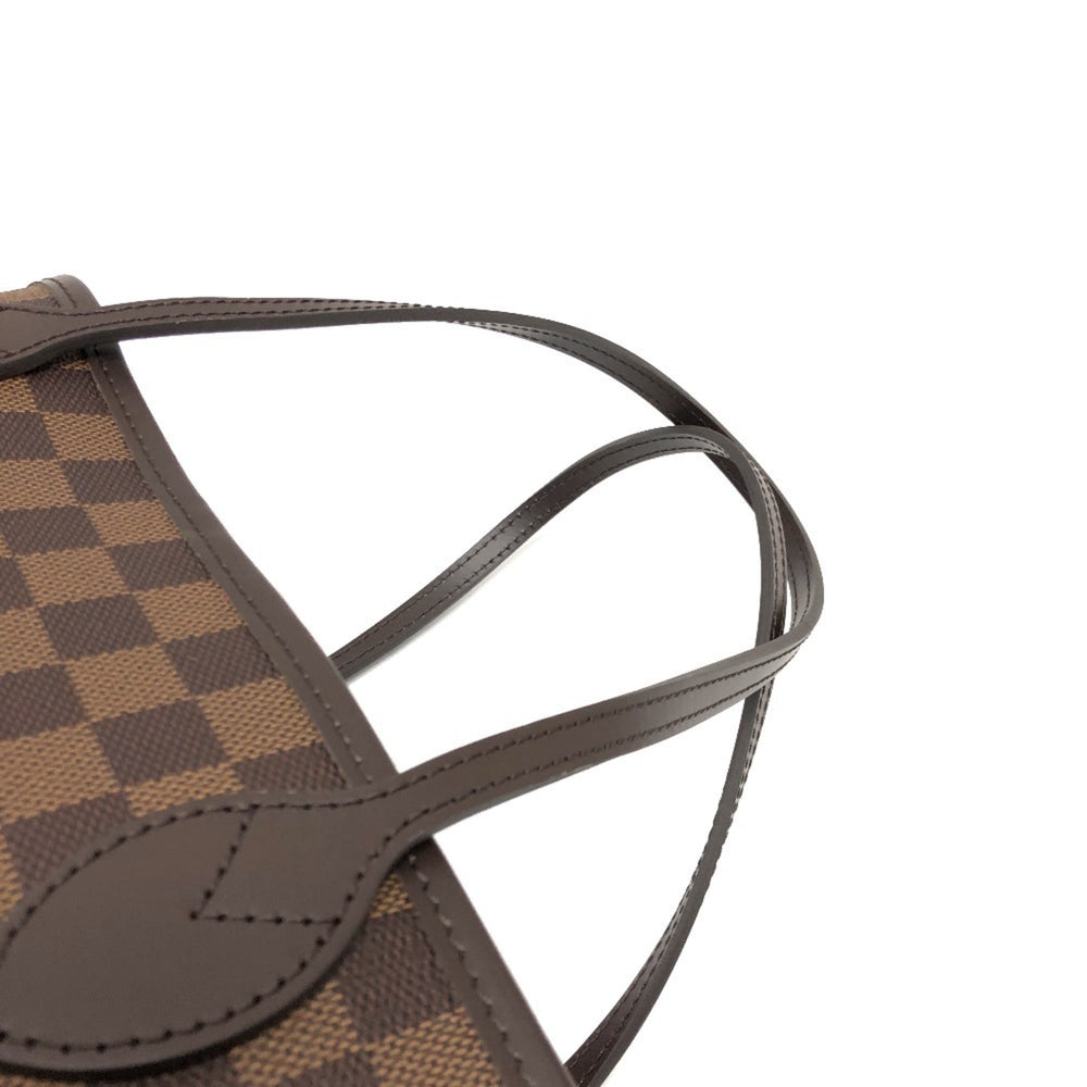 LOUIS VUITTON Louis Vuitton N40599 Neverfull MM Tote Bag Damier Canvas Women's Ebene Brown — New - Store Return