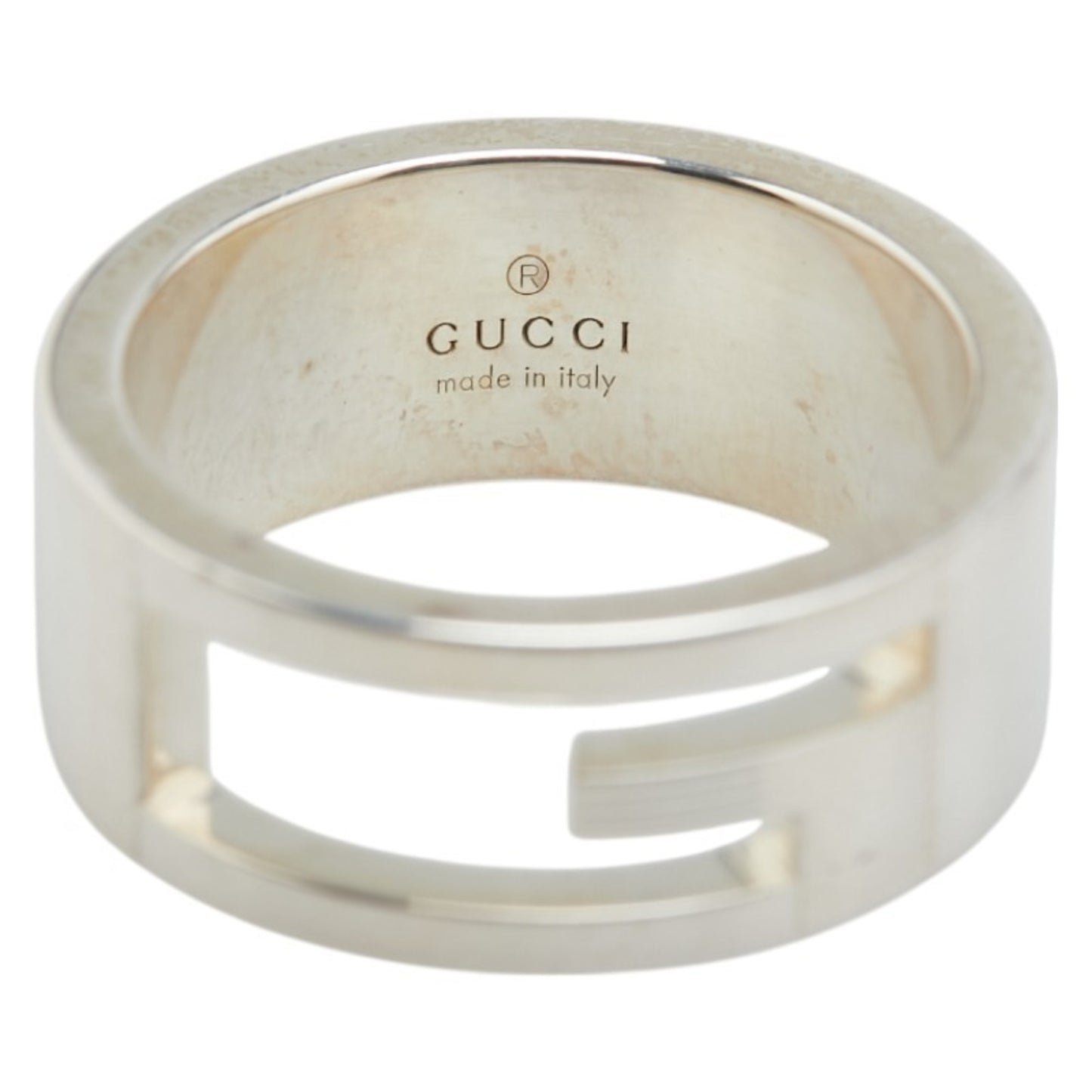 Gucci Branded G Ring #13 SV925 Silver Women's GUCCI