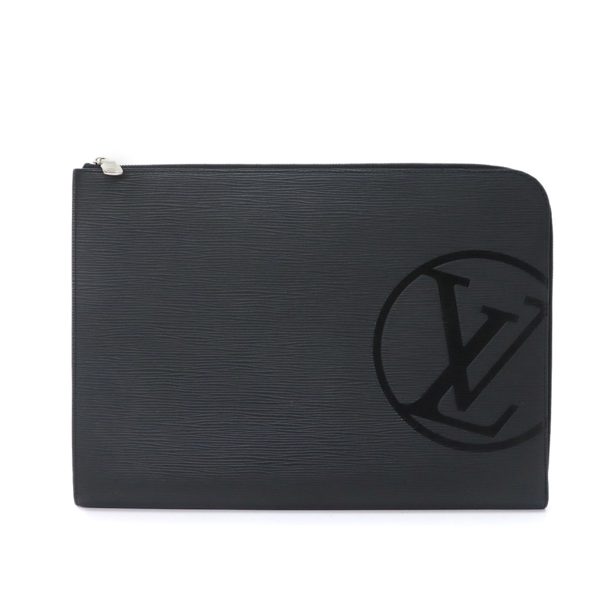 Louis Vuitton Epi Pochette Jour GM Clutch Handbag Noir M63519 — Like New